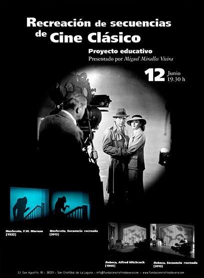 Cartel presentación Secuencias de Cine Clásico