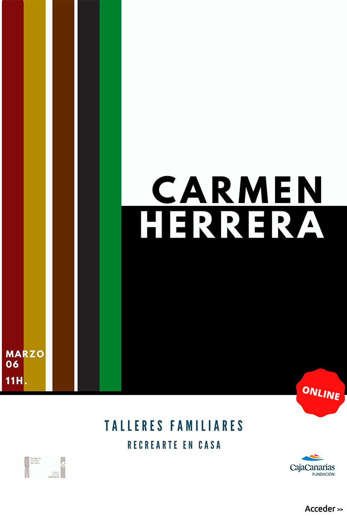 Taller familiar online “Carmen Herrera”