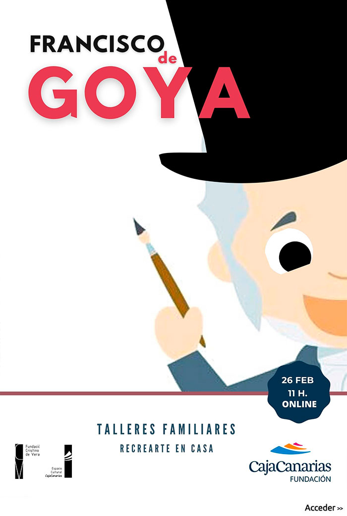 Taller familiar online “Francisco de Goya”