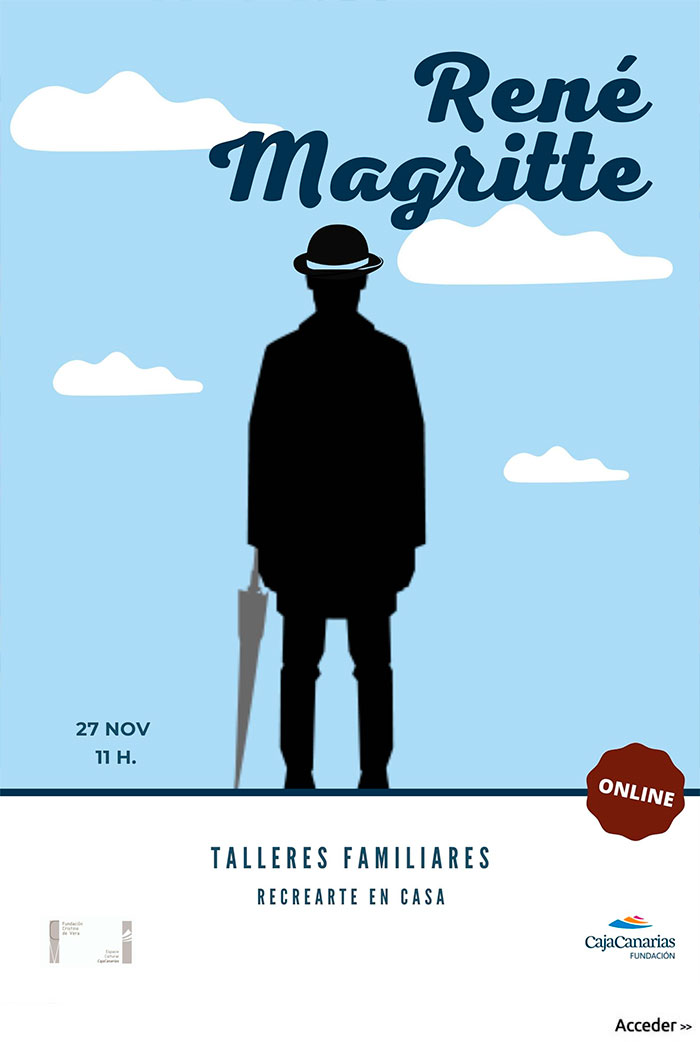 Taller familiar online “René Magritte”